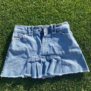 Y2k Denim Mini Skirt